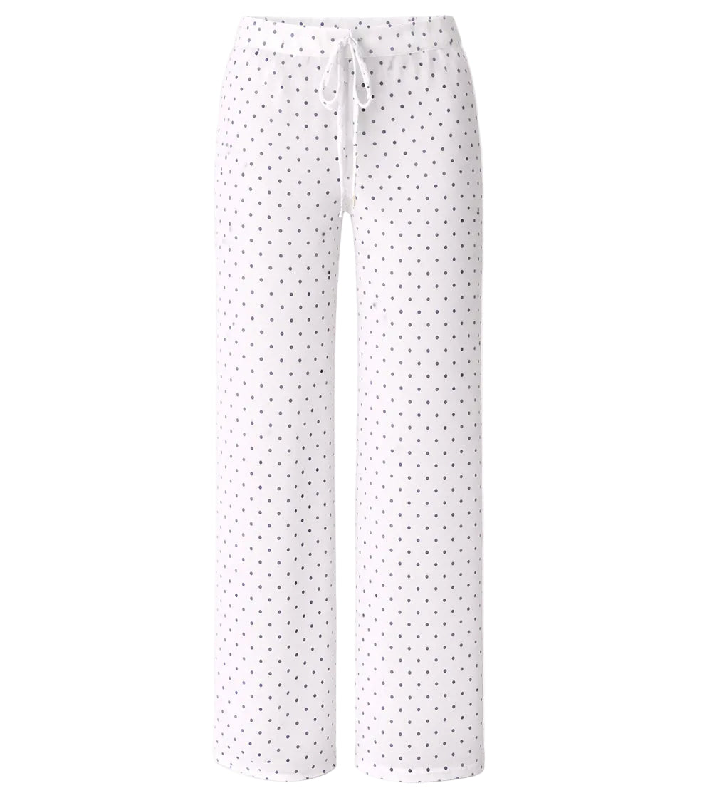 polka dots white