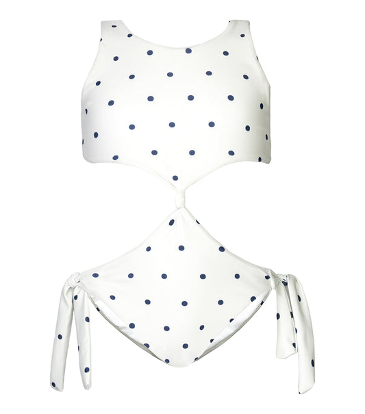 Polka Dots White