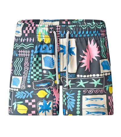 boys swim shorts capri black
