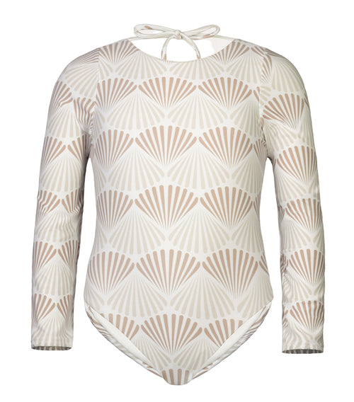 edith long sleeve beige shells