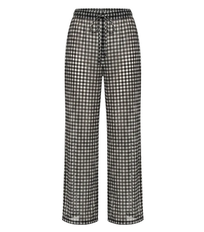 70 pants playashá x marino gingham (PRE ORDER)