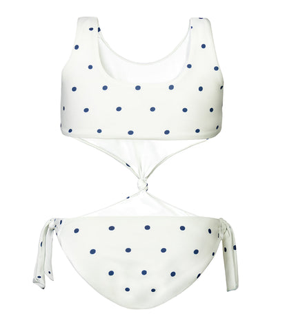 Polka Dots White