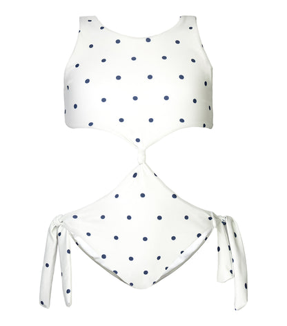 Polka Dots White