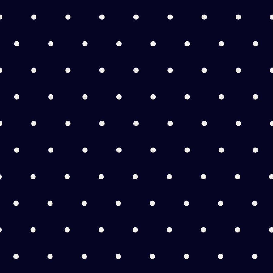 Polka Dots Navy