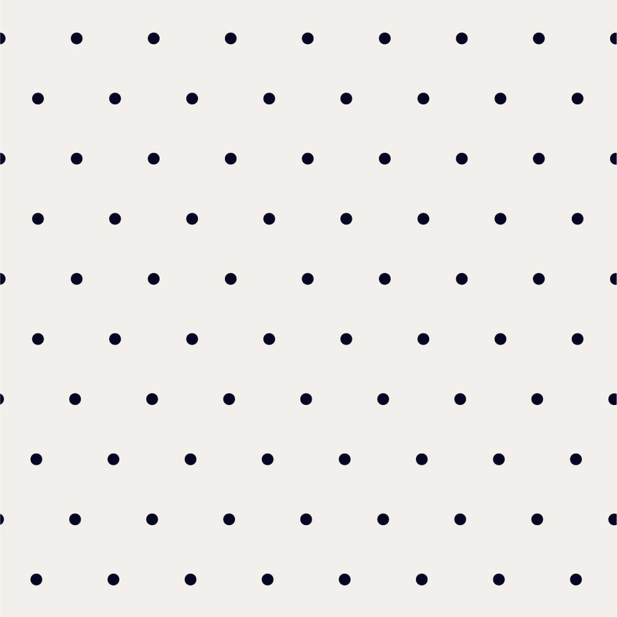 Polka Dots White