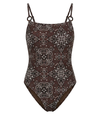 venecia one piece playashá x marino brown bandana (PRE ORDER)