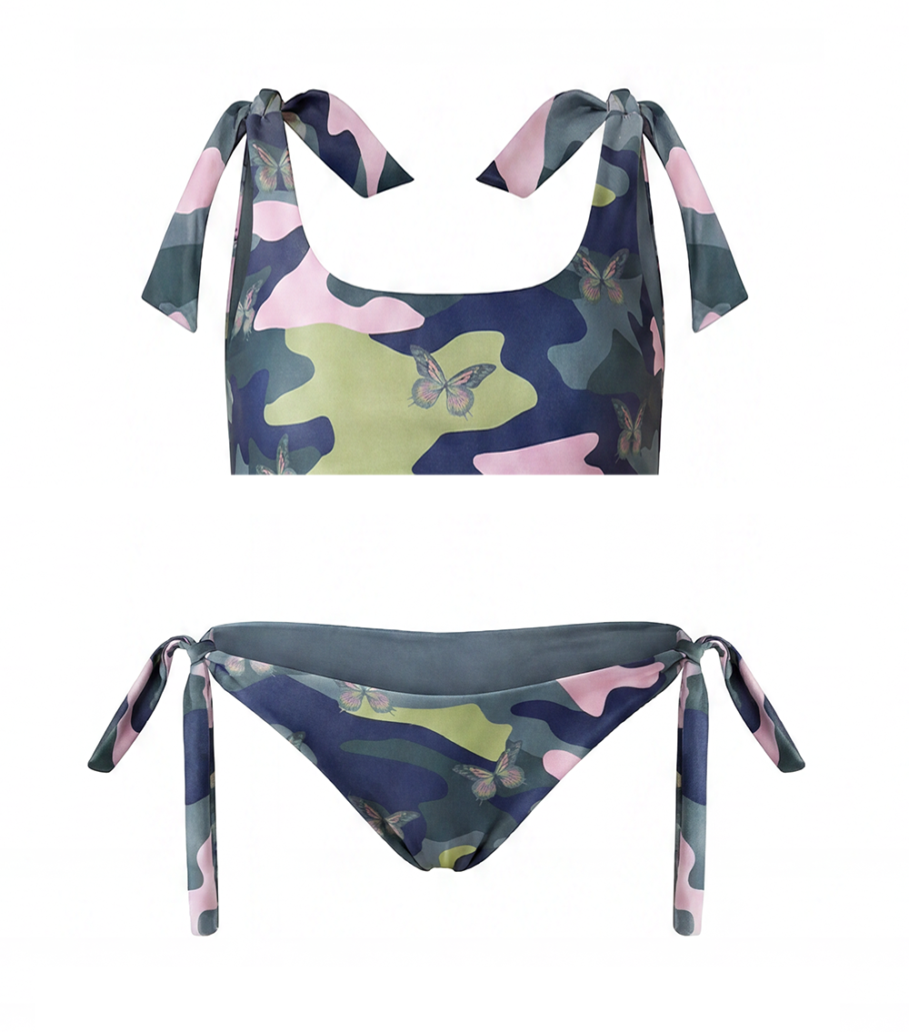 Sha Bikini Camo Butterfly