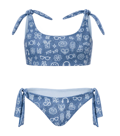 Sha Bikini Denim Emoji