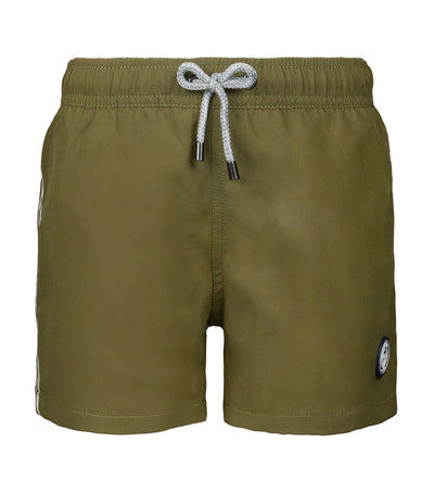 boys solid swim shorts olive green