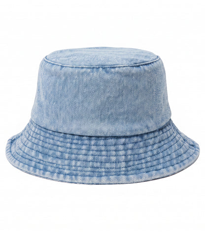 denim bucket hat