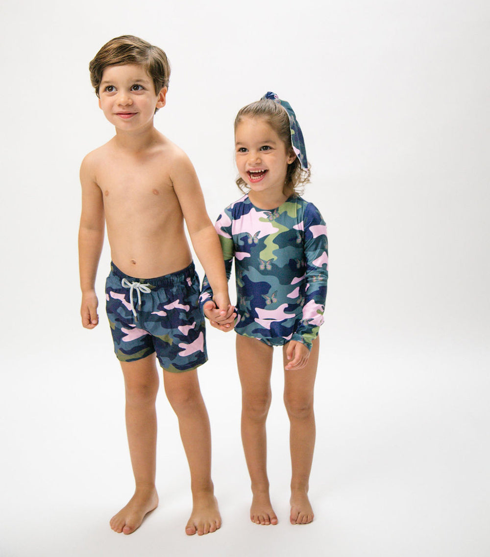 edith long sleeve camo butterfly