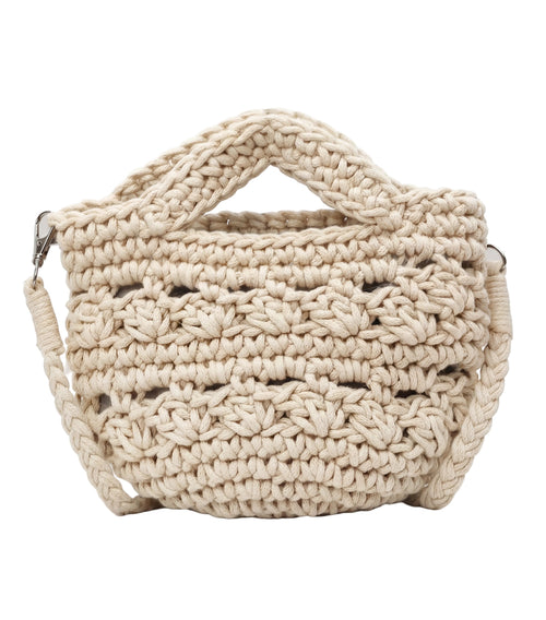 crochet bag ivory