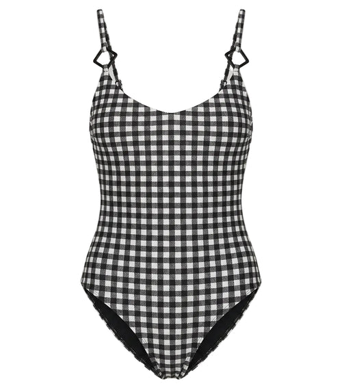 estrella one piece playashá x marino gingham (PRE ORDER)