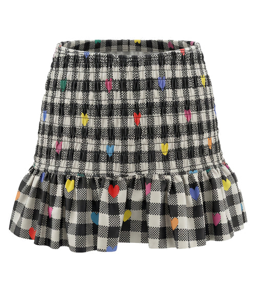 smocked skirt gingham emoji