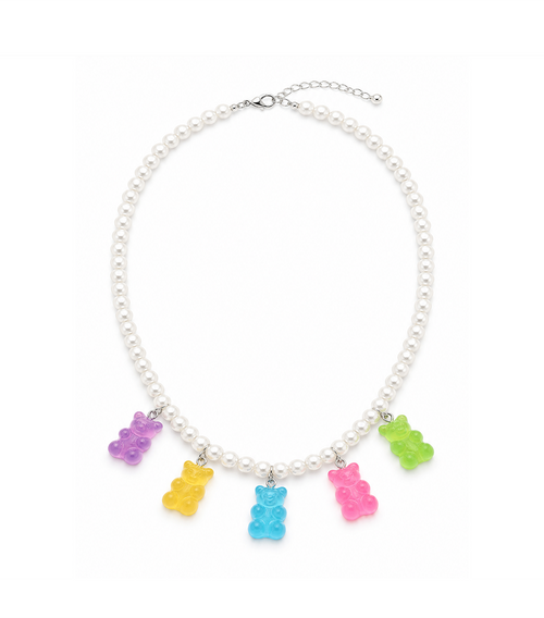Gummy Bear Pearls Necklace