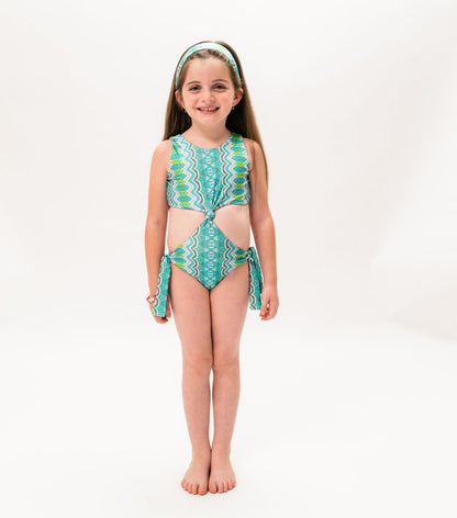Helena Trikini Abstract Green
