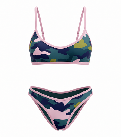 camo mare bikini for women, playashá x marino