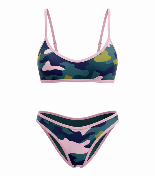 camo mare bikini for women, playashá x marino
