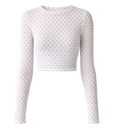 meshi long sleeve playashá x marino polka dots white (PRE ORDER)