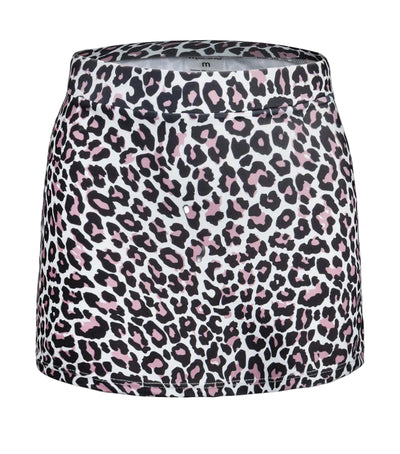 simple skirt leopard