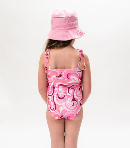 vivi one piece groovy pink