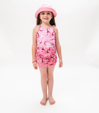 Ruched Skirt Groovy Pink